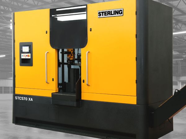 The Sterling AX CNC Bandsaw - taking CNC sawing to a new level