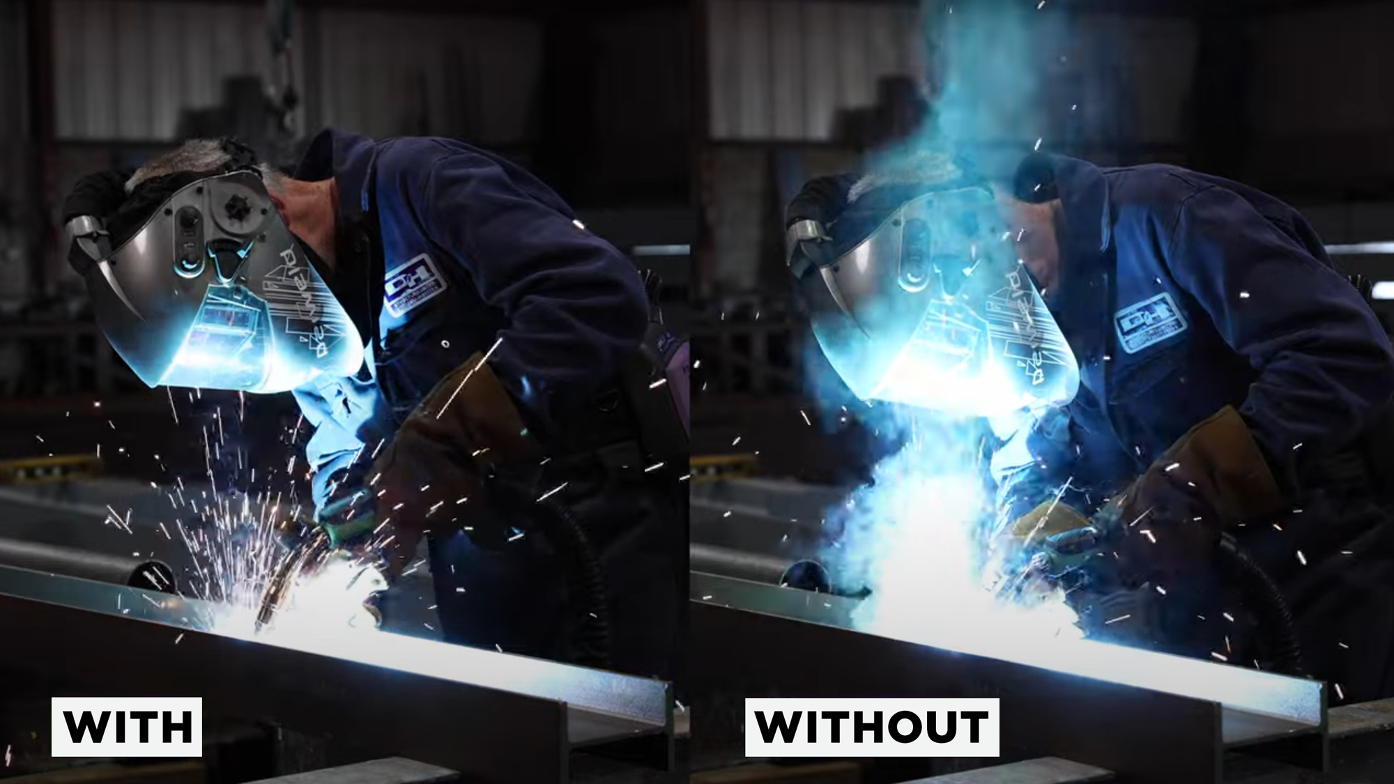 A unique solution for welding fume extraction