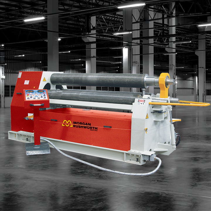 Morgan Rushworth DPBH-3 2100.430 Hydraulic 3-Roll Plate Rolls