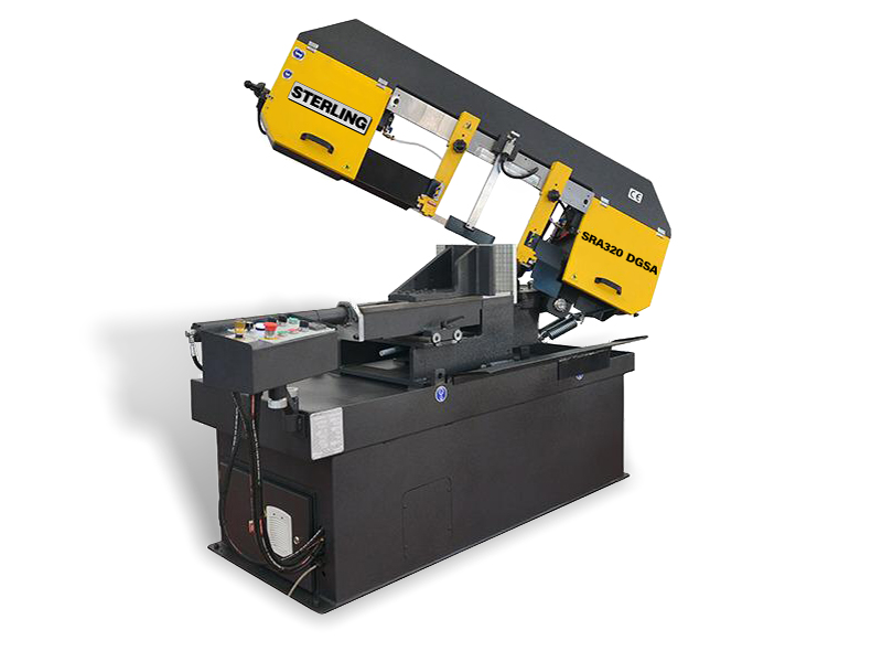 Sterling SRA320 DGSA Double Mitre Semi-Automatic Band Saw