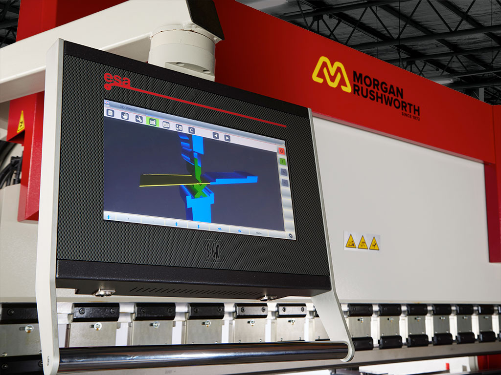 Morgan Rushworth PBSL CNC 3100.200 Hydraulic Press Brake 415V