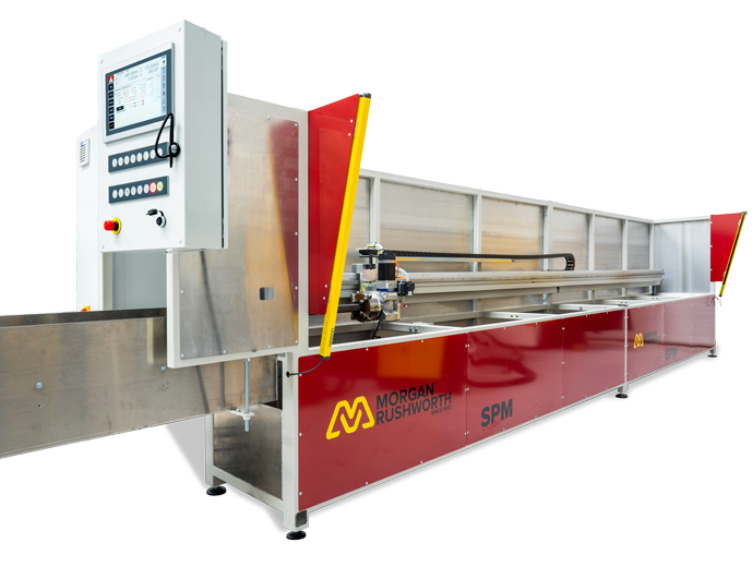 Morgan Rushworth SPM 3015.45 CNC Tube Plasma Cutting Machine