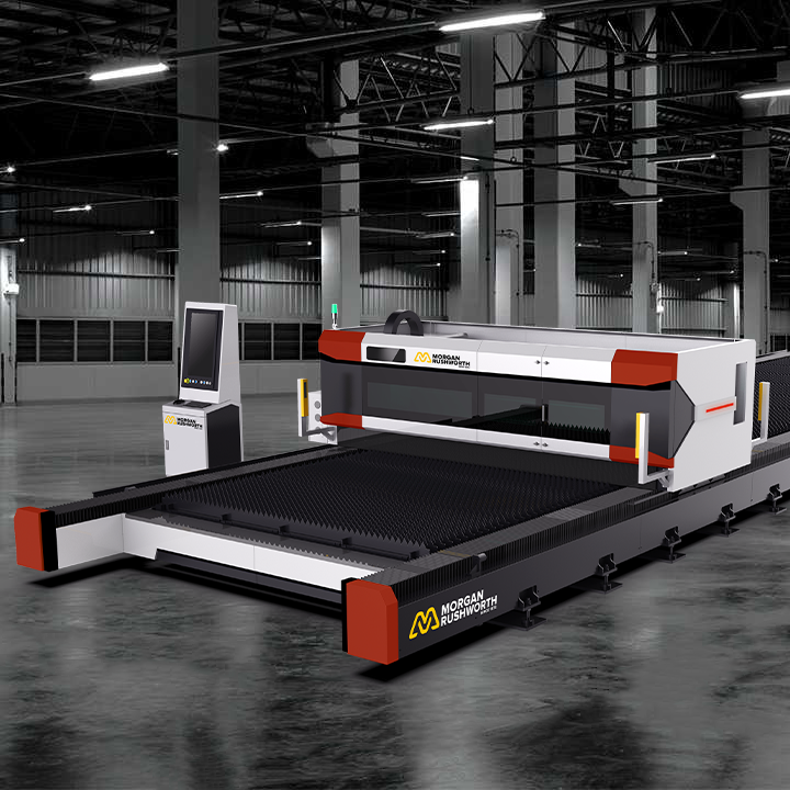 Morgan Rushworth XLG 4020.20000 20.0kW Moving Gantry Fibre Laser Cutting Machine