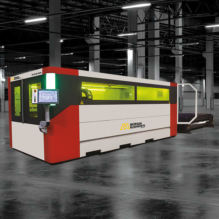 Morgan Rushworth XS 3015.6000 6.0kW Fibre Laser Cutting Machine