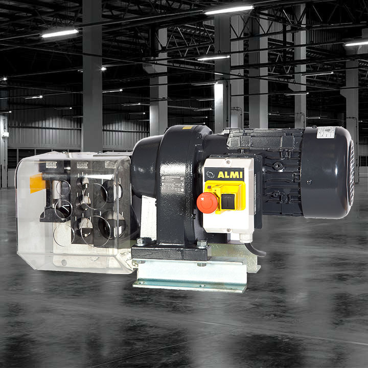 Almi AL1-2U Tube and Galv Vee Notching Machine