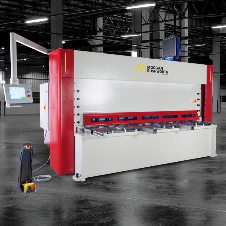 Morgan Rushworth HSVS CNC Hydraulic Variable Rake Guillotines
