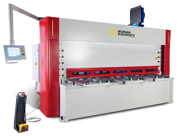 Morgan Rushworth HSVS CNC Hydraulic Variable Rake Guillotines
